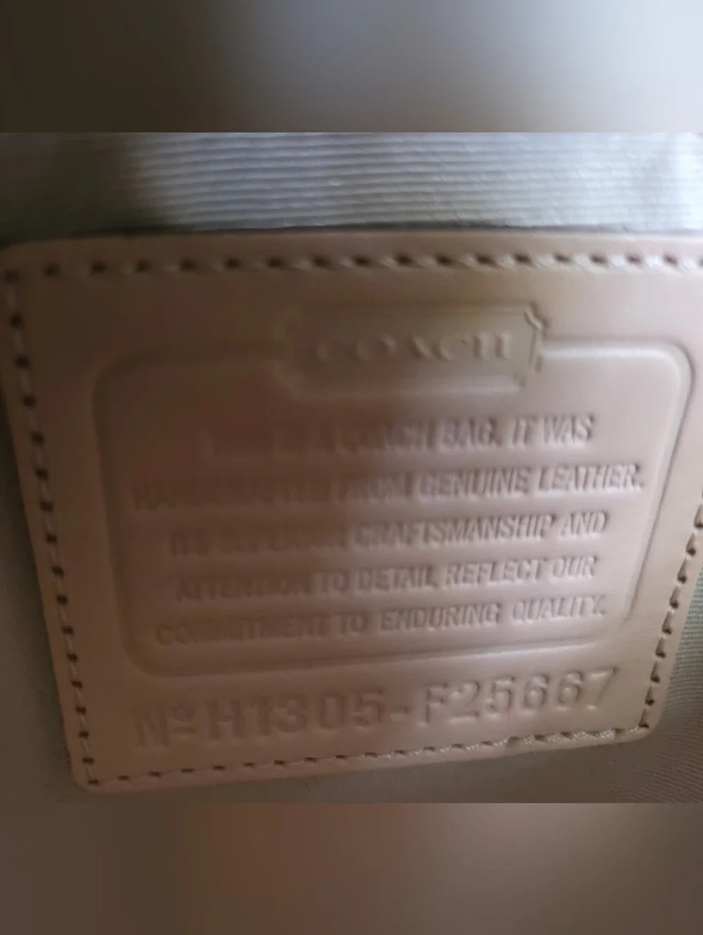 COACH PEYTON leather Tote. Chocolate Brown. Never Used
